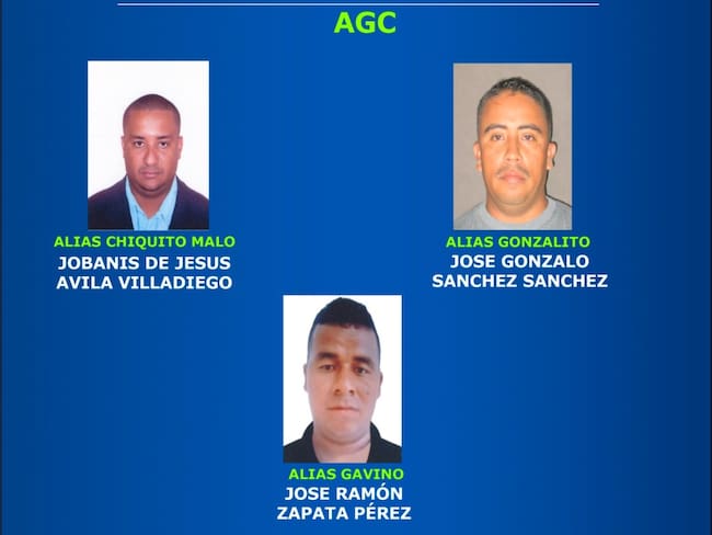 Darán 100 millones de recompensa por los 3 hombres más buscados en Antioquia
