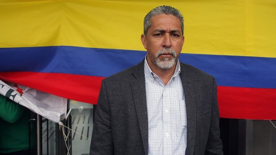 Fredy Machado, presidente de Asonal Judicial. Foto: Colprensa - Germán Enciso