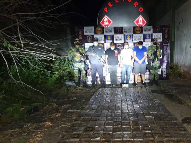 Gaula capturó a tres sujetos que pertenecerían al 'Los Pachencas'