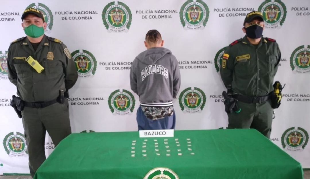 Capturado por porte de estupefacientes