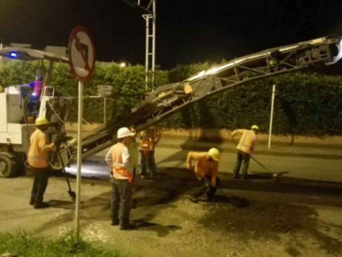 Tapan huecos en el sector de El Viajero