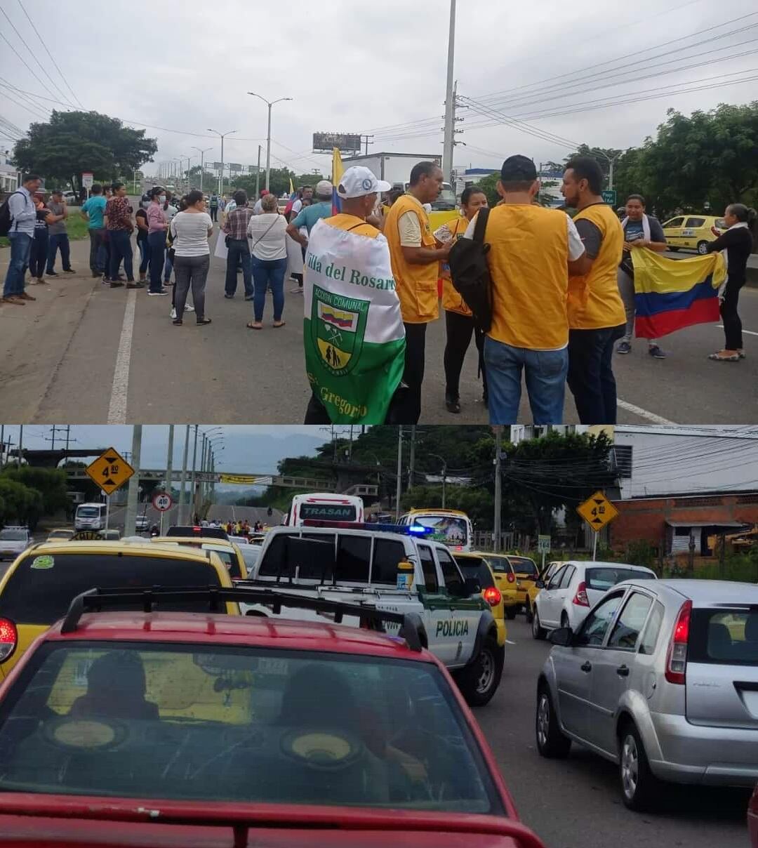 Protesta agua Villa del Rosario Frontera Cúcuta