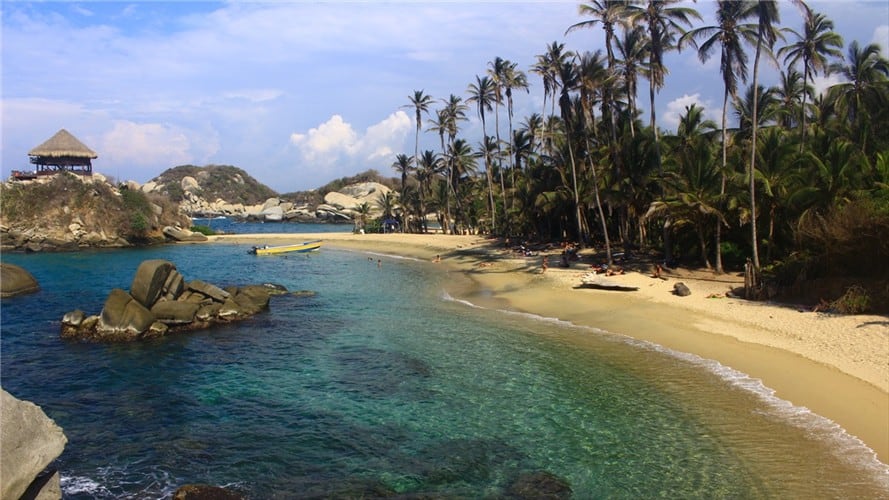 Parque Tayrona mantiene operación pese a las lluvias . Foto: Cortesía: Parques Naturales