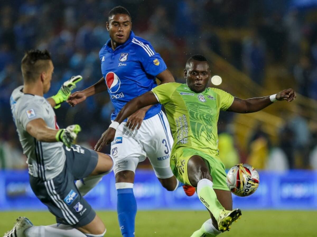 David Valencia, seis meses de baja en Millonarios por lesión en la rodilla