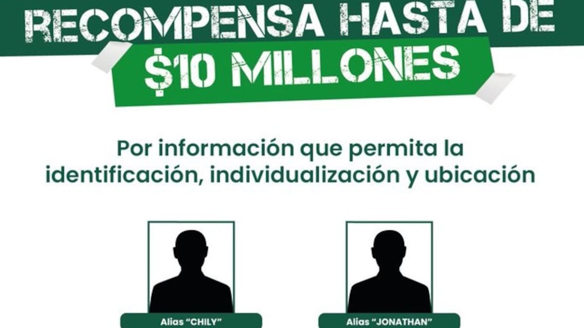 Las autoridades dieron a conocer cinco alias de la red urbana del frente 36 en Medellín