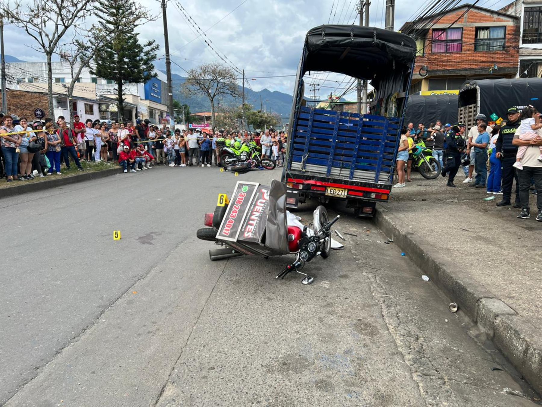 Accidente en el sur de Ibagué