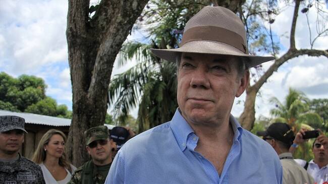 Juan Manuel Santos y su esposa María Clemencia Rodríguez tienen tres hijos: Martín, María Antonia y Esteban. Foto: Colprensa