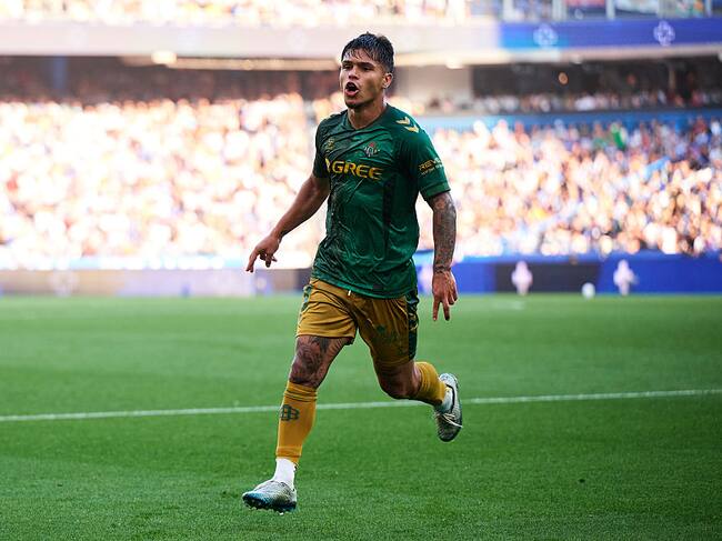 Cucho Hernández fue directo: esto dijo por la competencia de la titular en el Betis (Photo by Bruno Penas/Quality Sport Images/Getty Images)