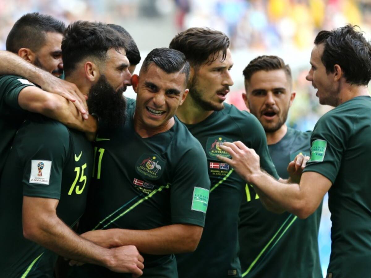 En imágenes, la igualdad entre Dinamarca y Australia