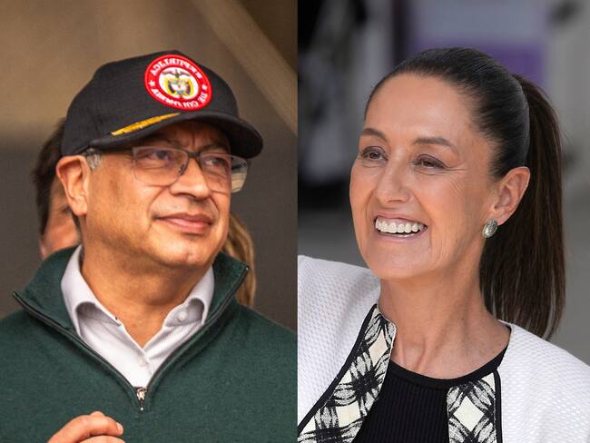 Gustavo Petro y Claudia Sheinbaum | Fotos: GettyImages