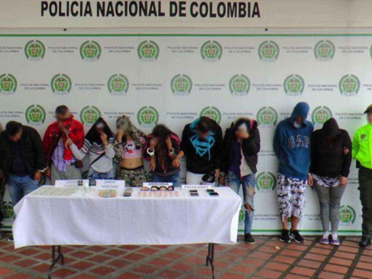 Capturan 14 personas por tráfico de estupefacientes y homicidios en Pereira