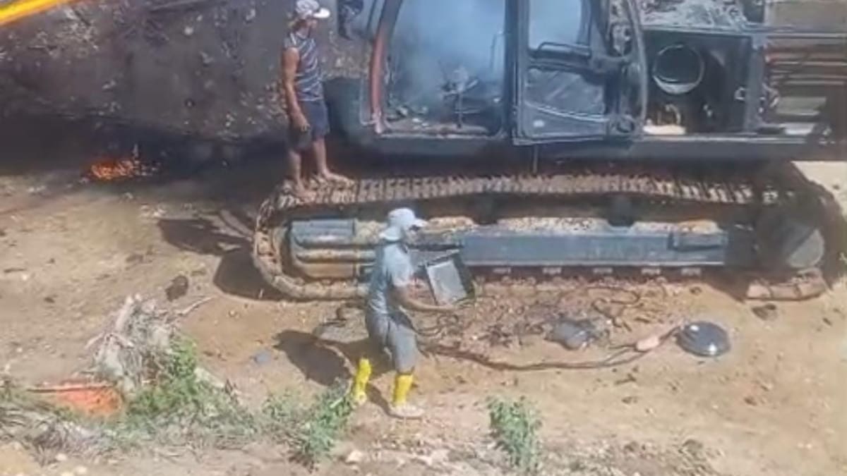 Operativo contra minería ilegal provoca protestas en Luruaco, Atlántico