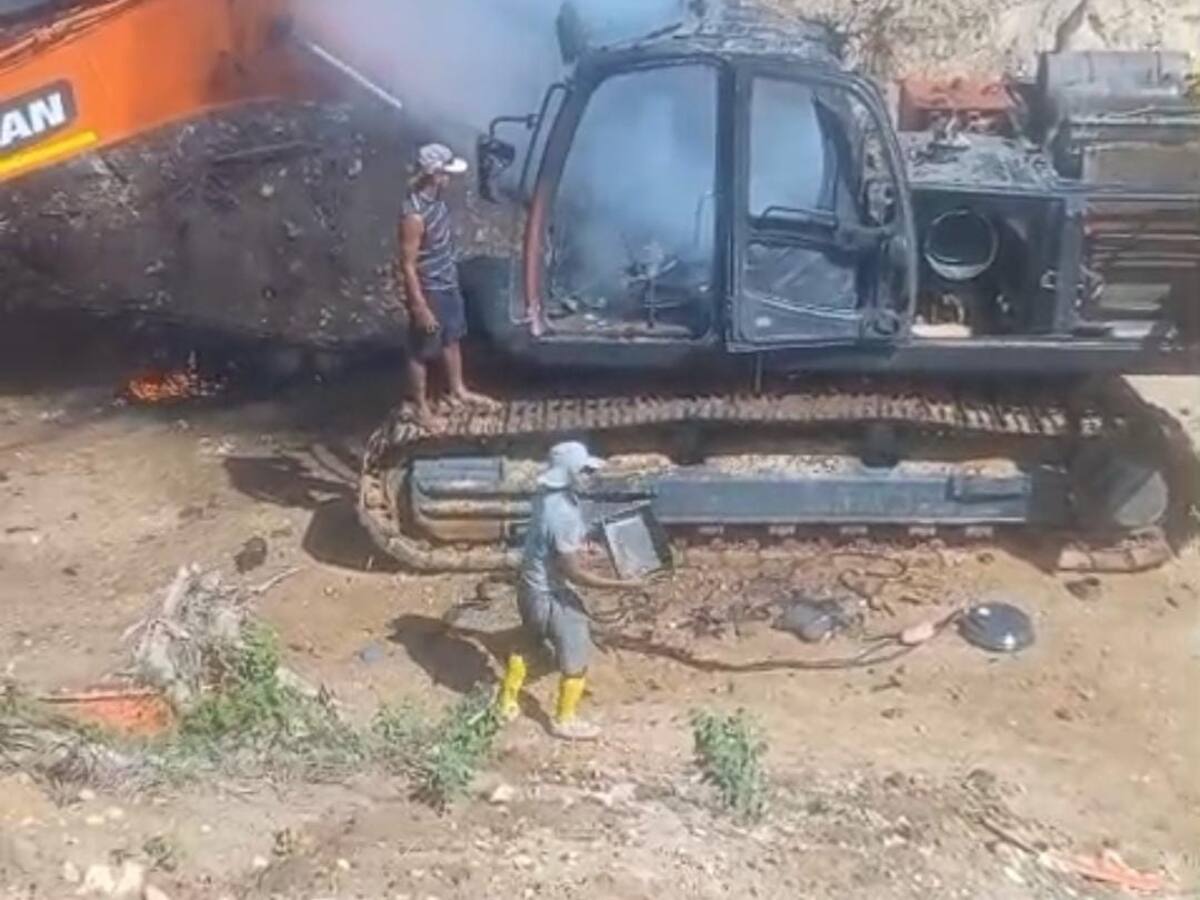 Operativo contra minería ilegal provoca protestas en Luruaco, Atlántico