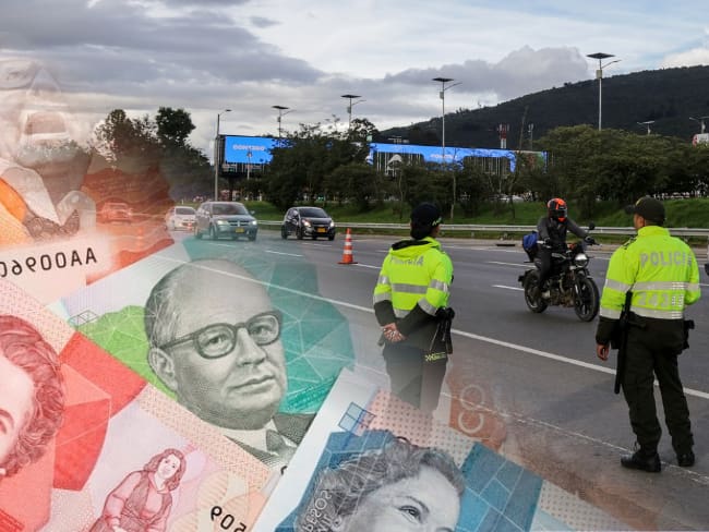 Retén (Colprensa); Billetes colombianos Canva.