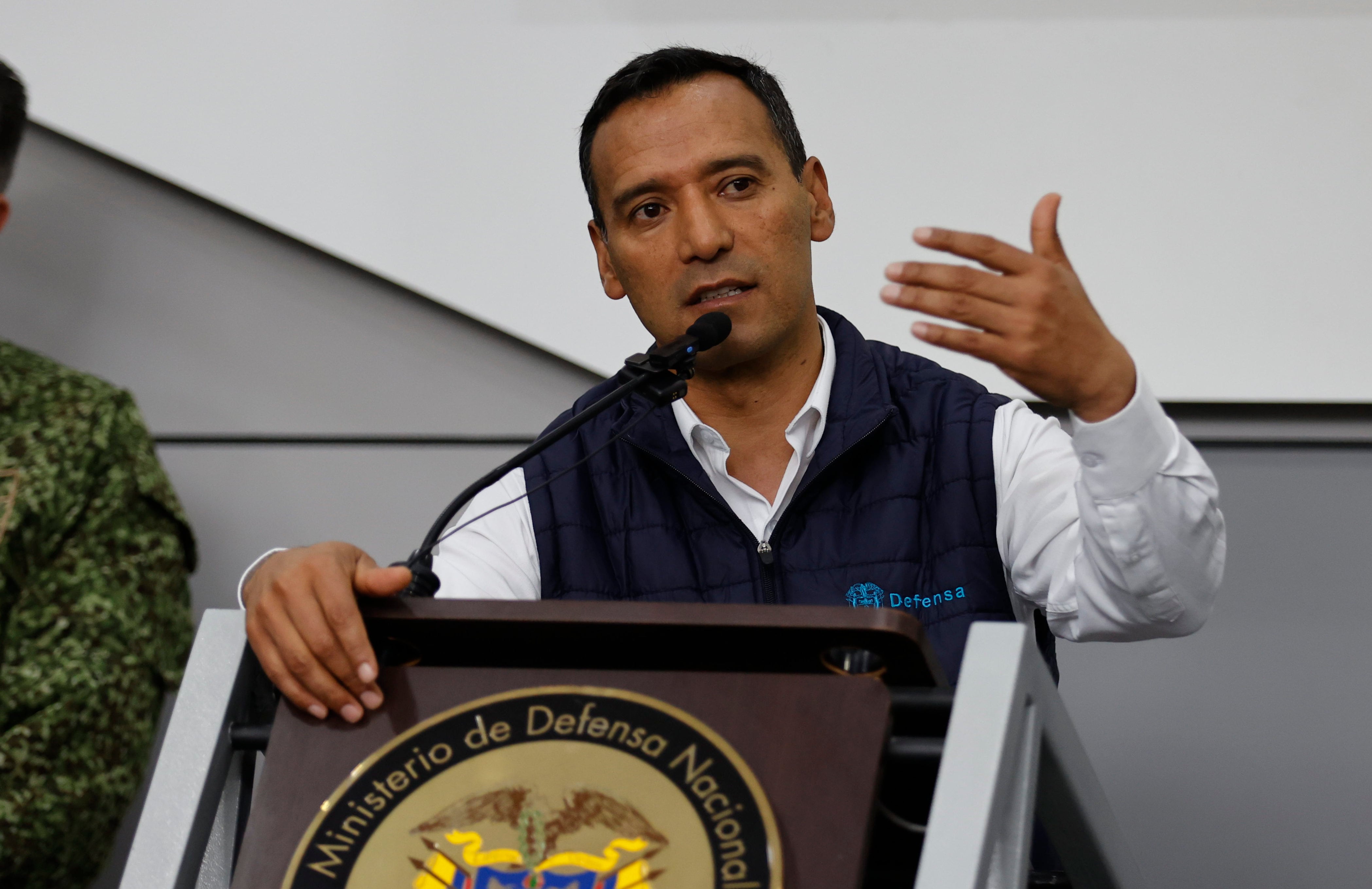 Ministro de Defensa de Colombia, Pedro Sánchez. EFE/ Mauricio Dueñas Castañeda