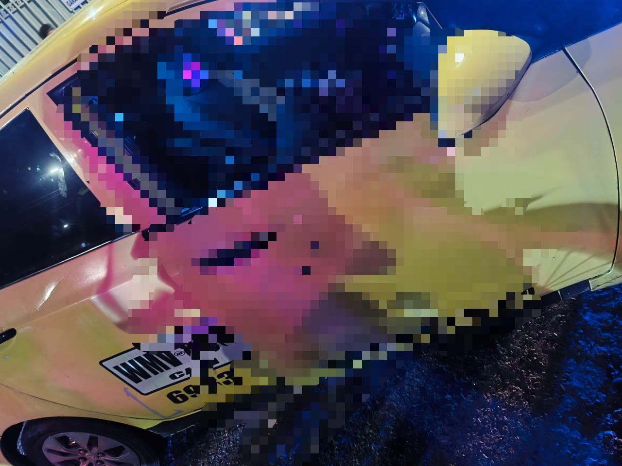 Asesinan a tiros a un taxista en el nororiente de Cali - Redes Sociales