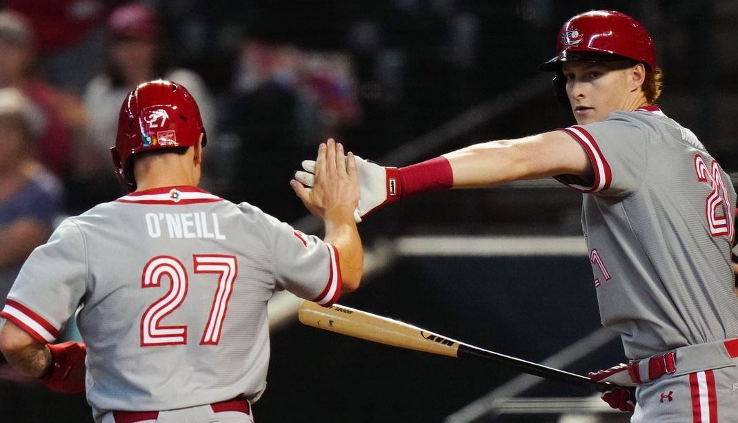 Los jugadores de Canadá celebran una de sus carreras / Twitter: @WBCBaseball