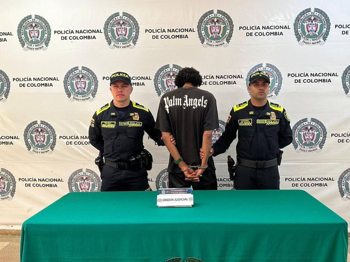 Cayó alias ‘Caballo’, uno de los más buscados del Quindío por diferentes delitos