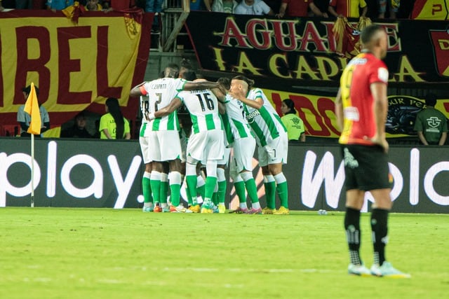 Deportivo Pereira 0-1 Atlético Nacional. Ida final Superliga colombiana. 8 febrero de 2023. Estadio Hernán Ramírez Villegas. Foto: Colprensa-Juan Sebastián Henao.