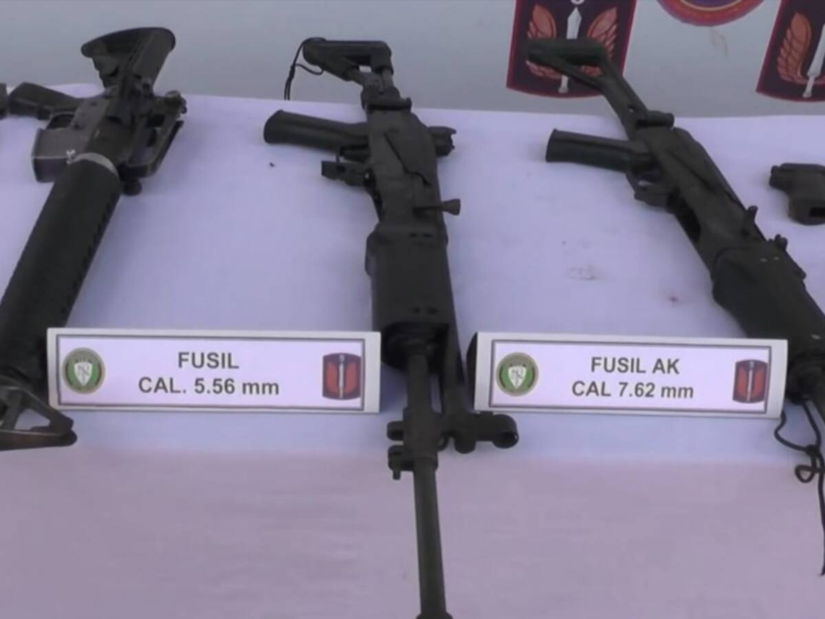 Hallan material de guerra de la Estructura Primera del GAOR en Guaviare