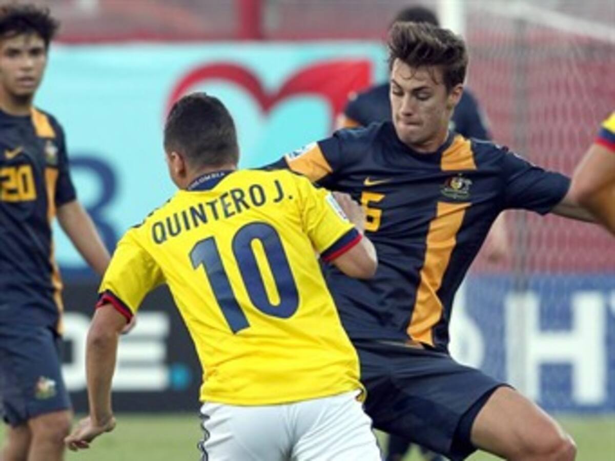 Colombia debutó con empate ante Australia en el Mundial sub-20