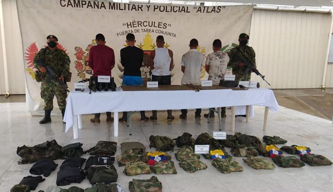 Incautación de de municiones