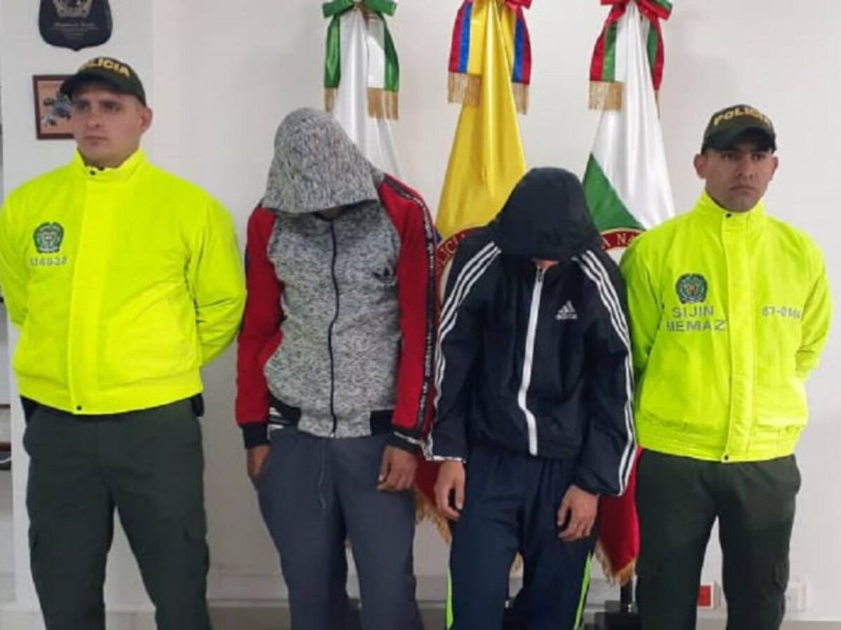 Capturas por homicidios en Manizales