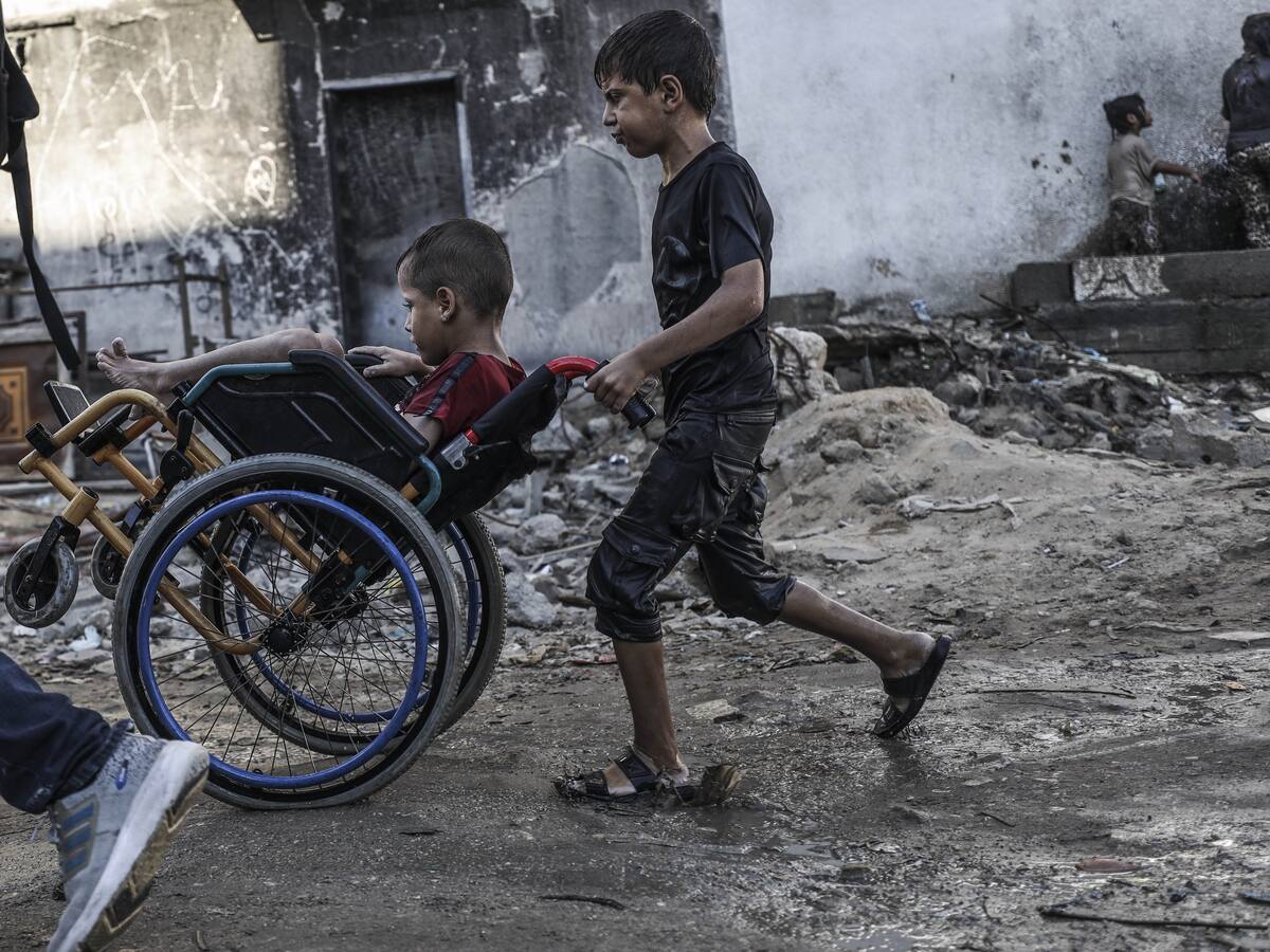 Israel ha dejado más de 40.000 niños gazatíes con heridas de guerra desde 2023