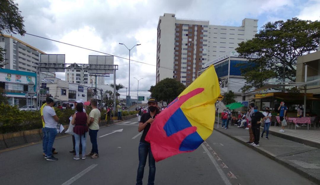 Manifestaciones al norte de Armenia 