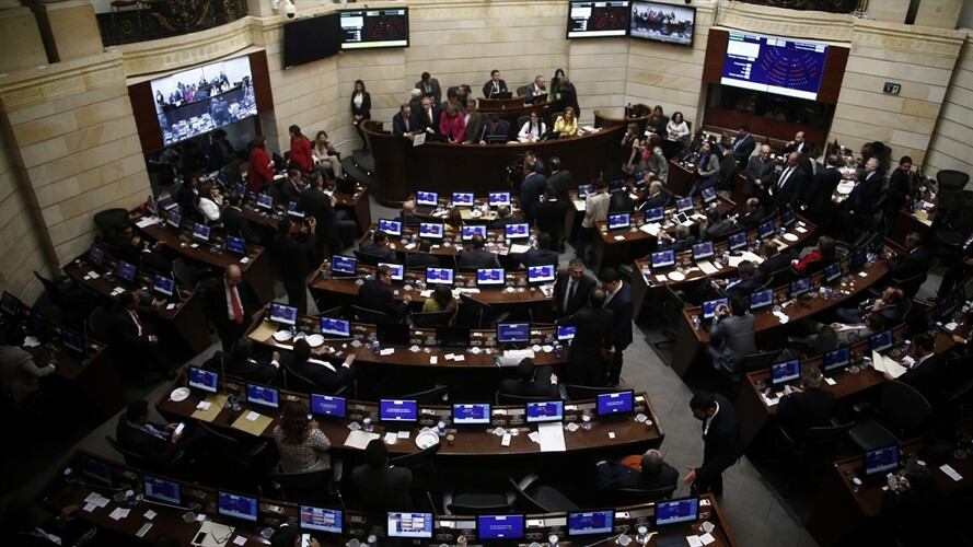 Plenaria del Senado . Foto: Colprensa