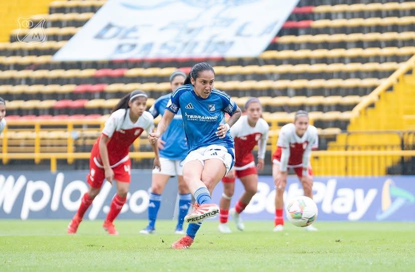 Millonarios vs. Santa Fe / Instagram:@millosfcfem