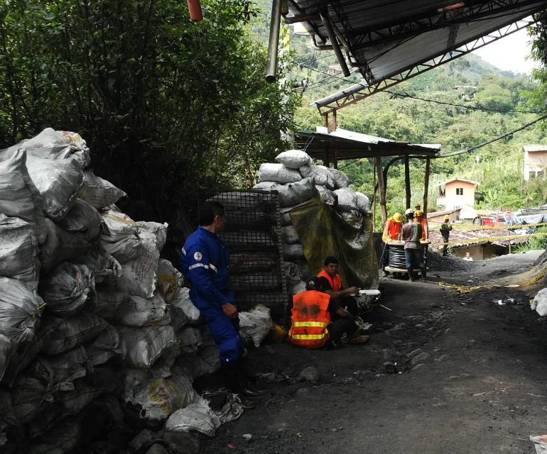 Mina del municipio de Amagá