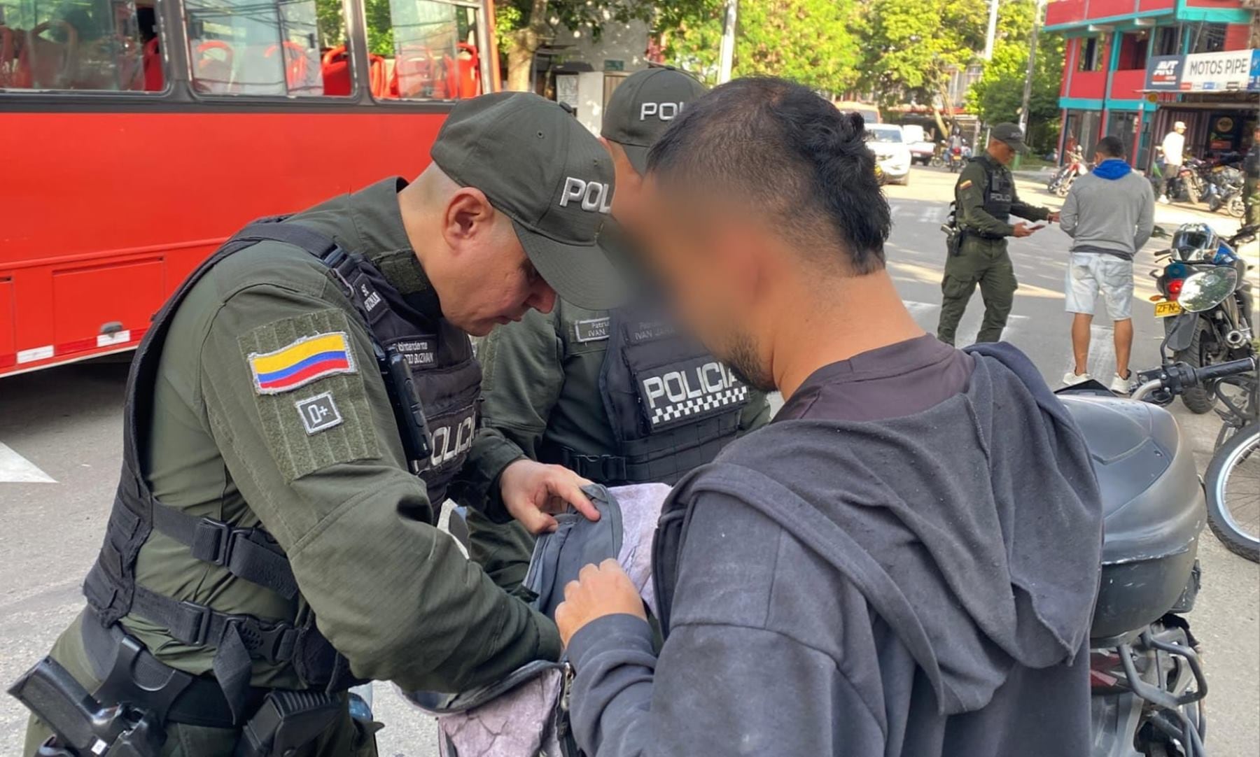 Operativos de la Policía en Ibagué