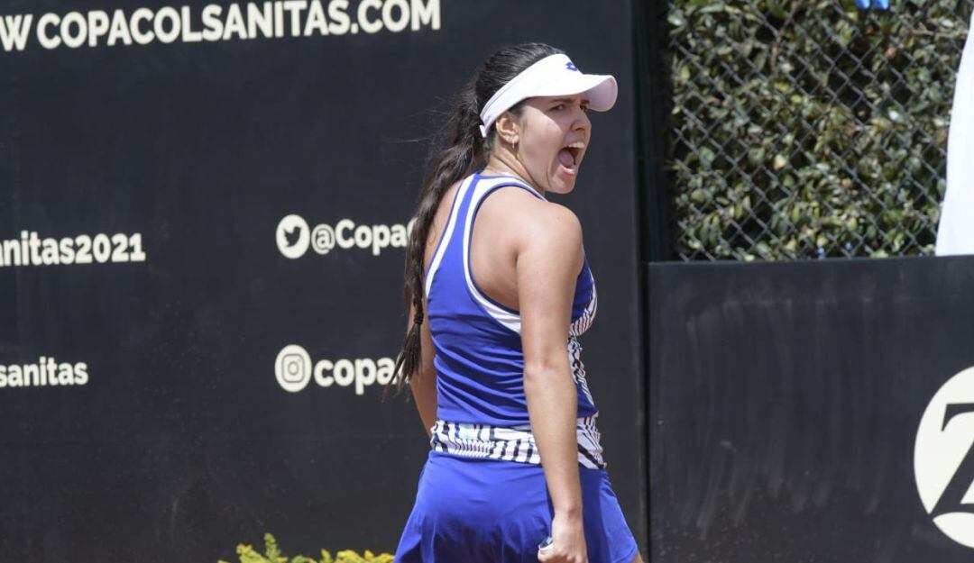 WTA 250 Bogotá: María Camila Osorio gana el segundo set de la final