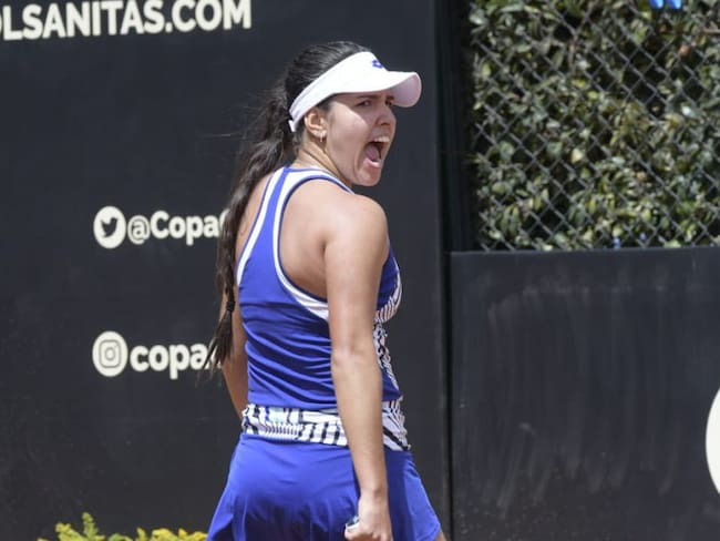 WTA 250 Bogotá: María Camila Osorio gana el segundo set de la final