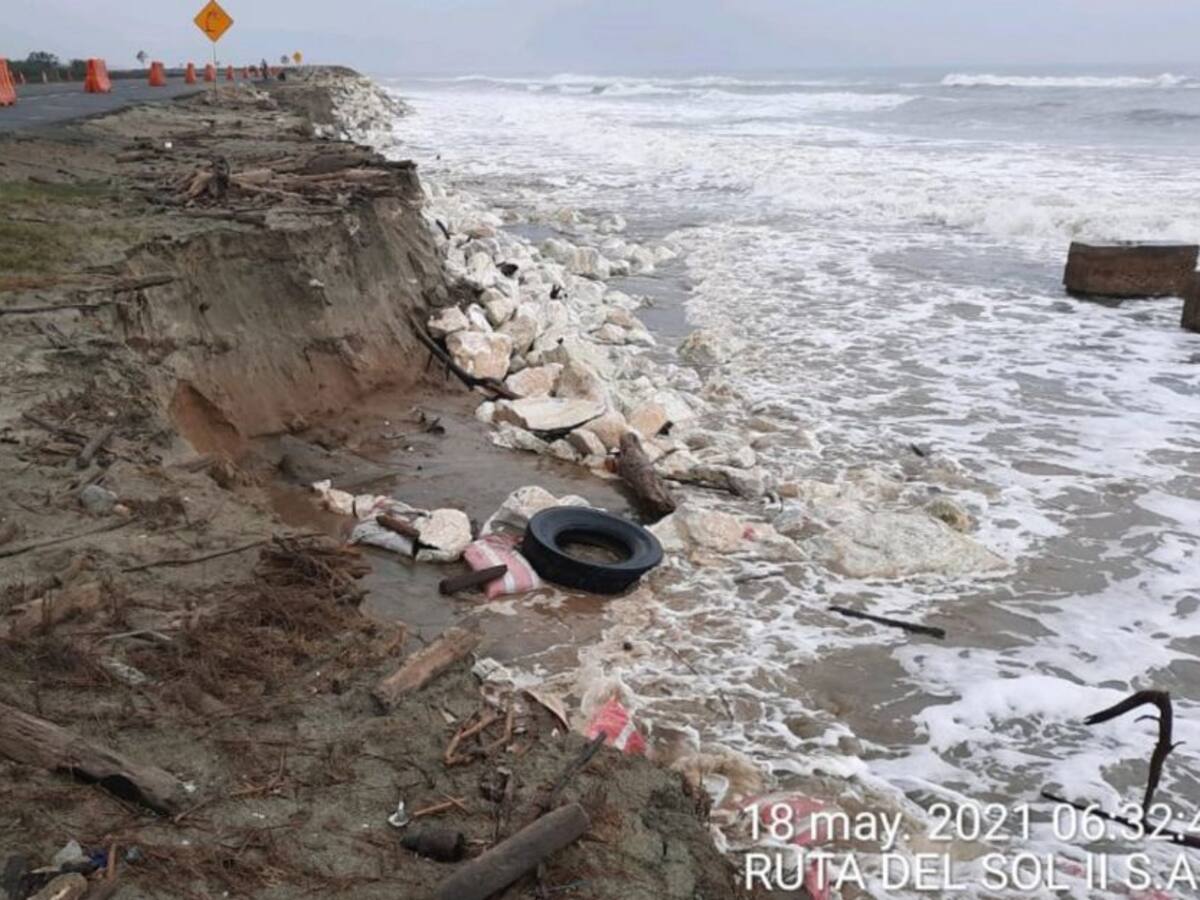 "Emergencia en vía Ciénaga - Barranquilla no representa riesgos": Invías