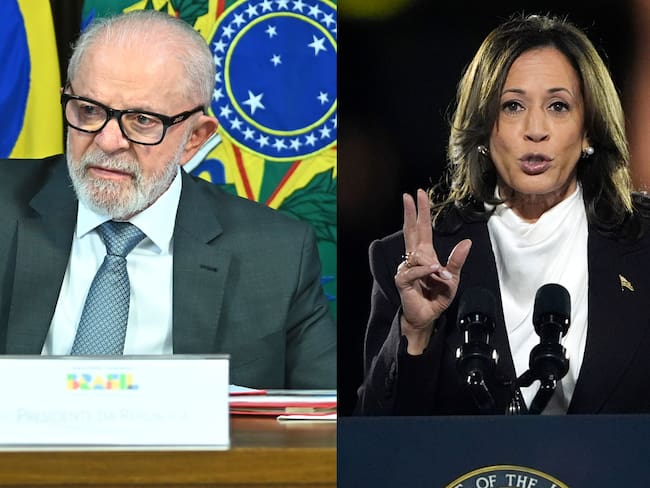 Lula da Silva apoya la llegada de Kamala Harris a la presidencia de los Estados Unidos. (Foto: Getty)