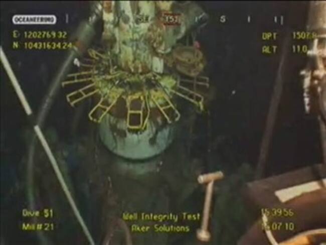 BP dice que logró detener fuga de petróleo en el Golfo de México