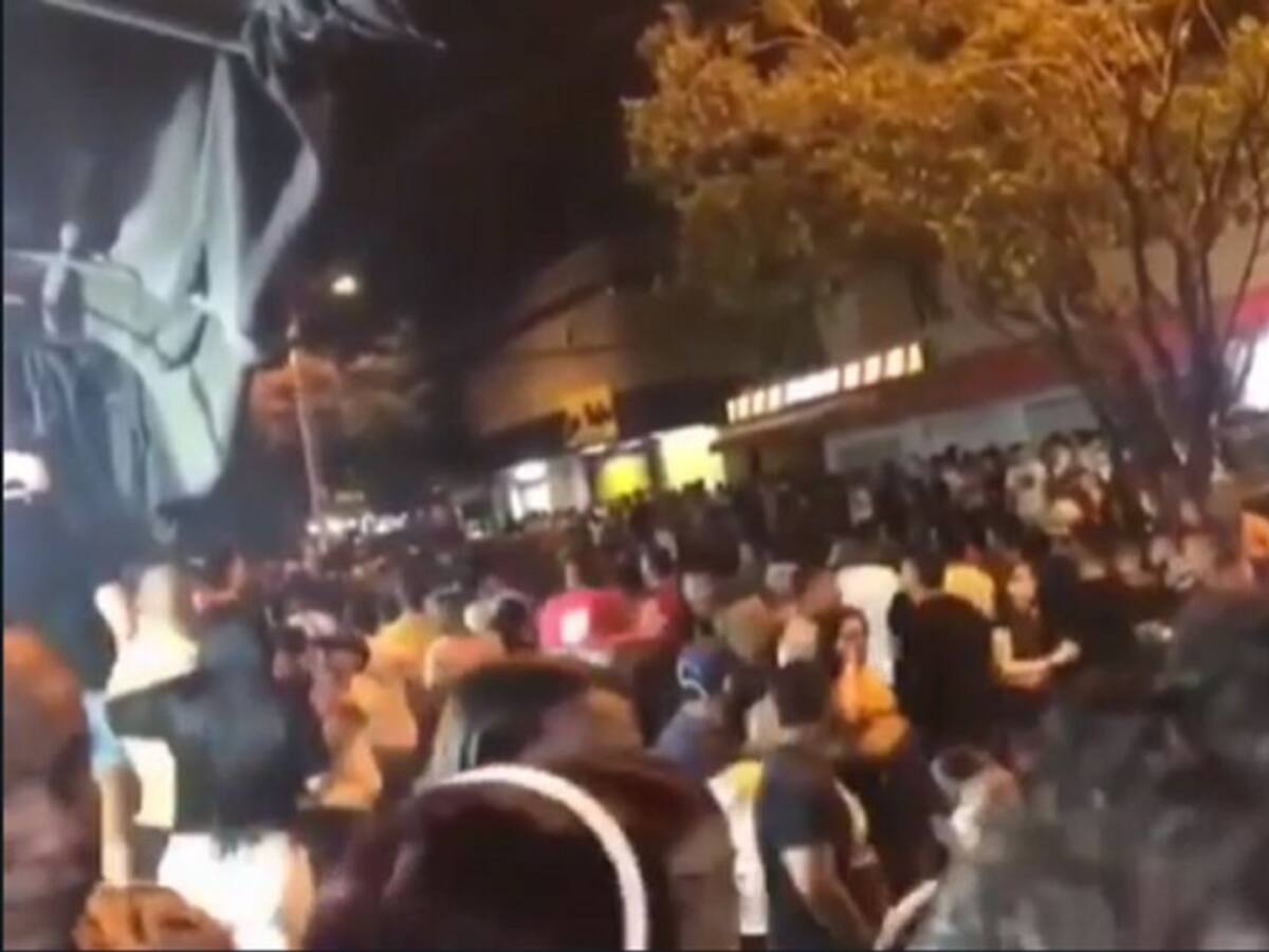 Aglomeraciones y disturbios en fiesta de año nuevo en Soledad