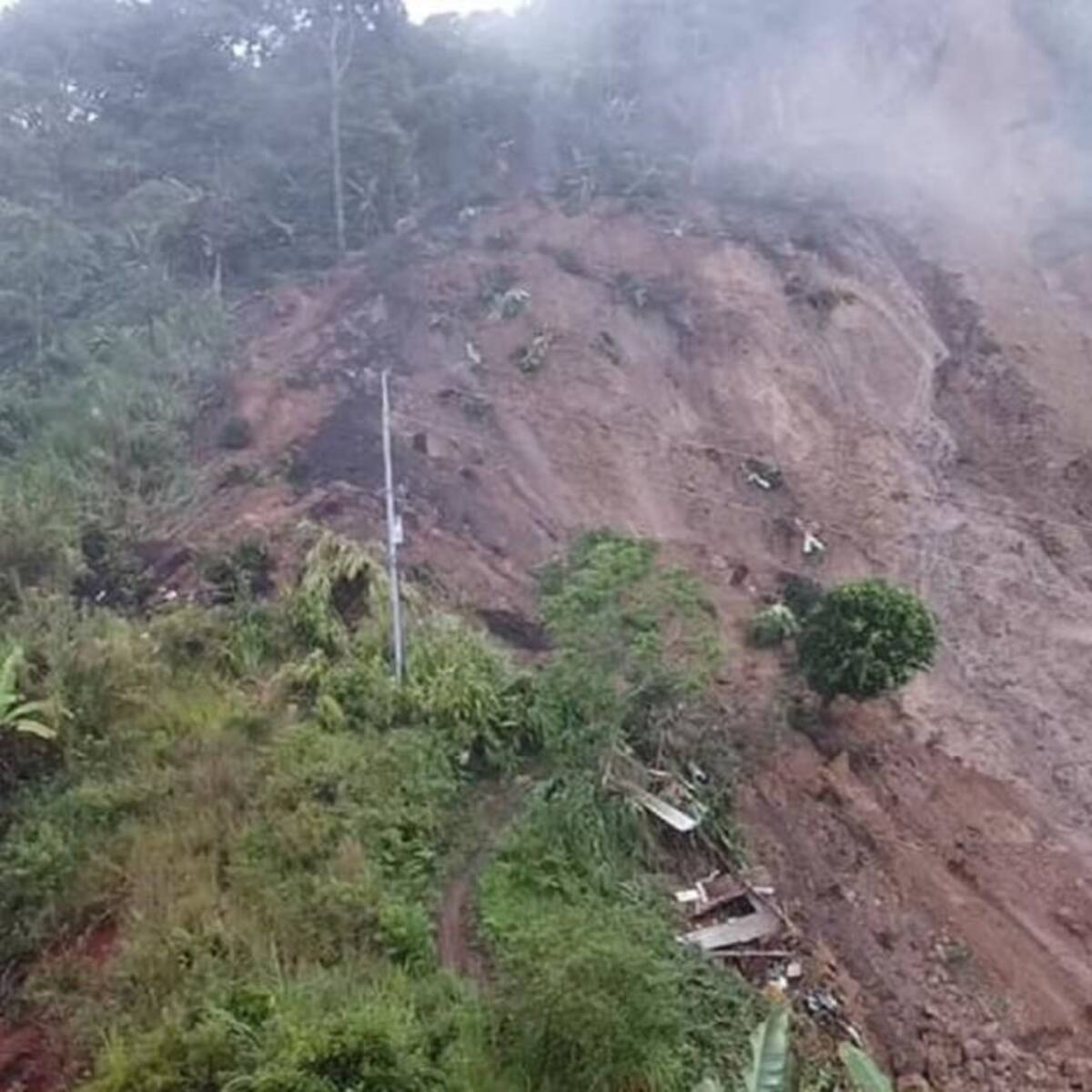 Alertas por posibles inundaciones y deslizamientos en Caldas