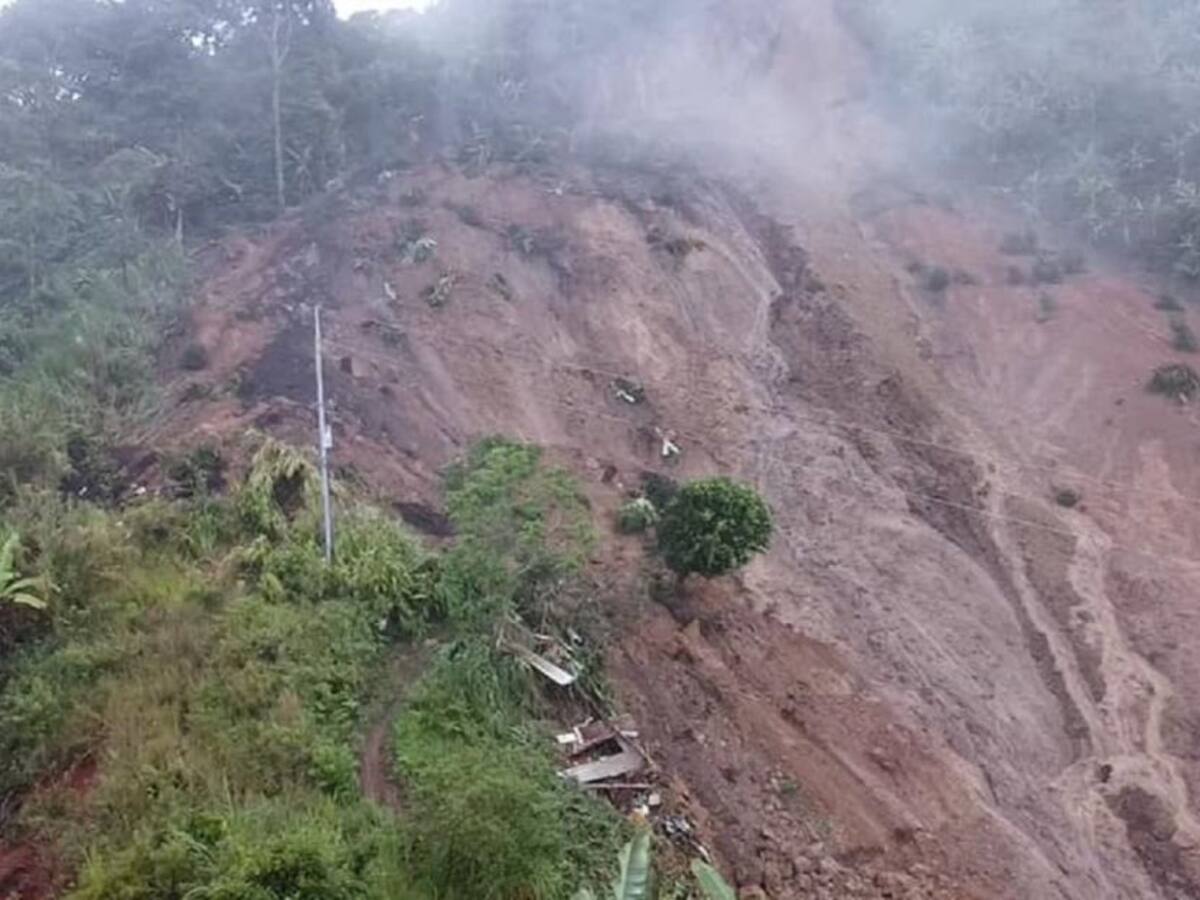 Alertas por posibles inundaciones y deslizamientos en Caldas
