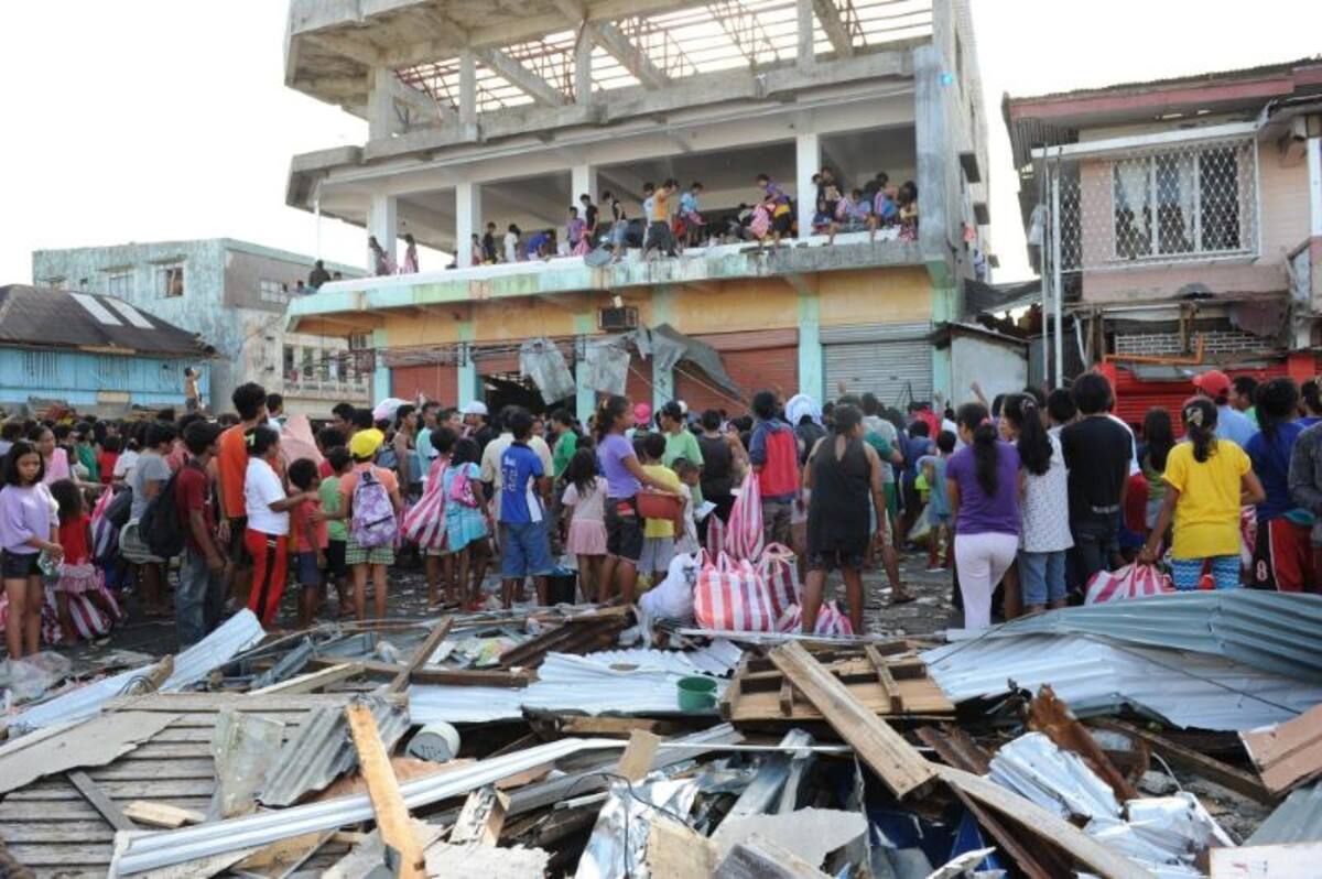 Aspectos de las zonas devastadas por el tifón que durante el fin de semana azotó a Filipinas, hecho que movió a la comunidad internacional a enviar ayuda a millones de afectados.