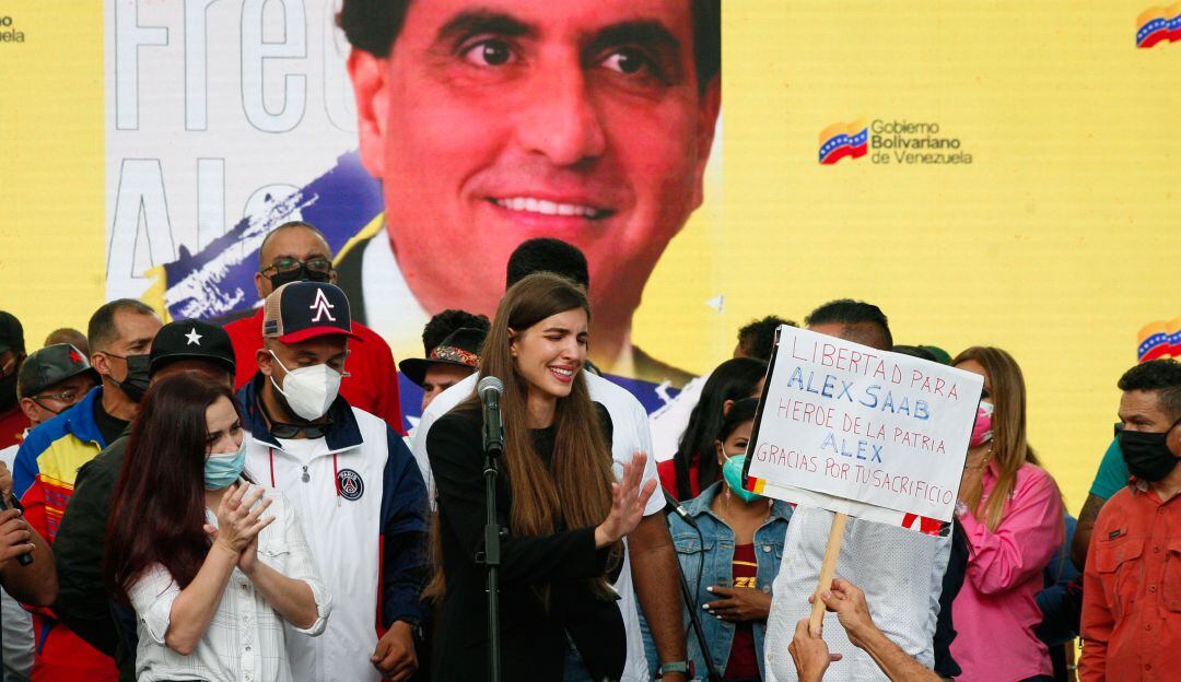 Actos por la libertad de Saab en Venezuela 