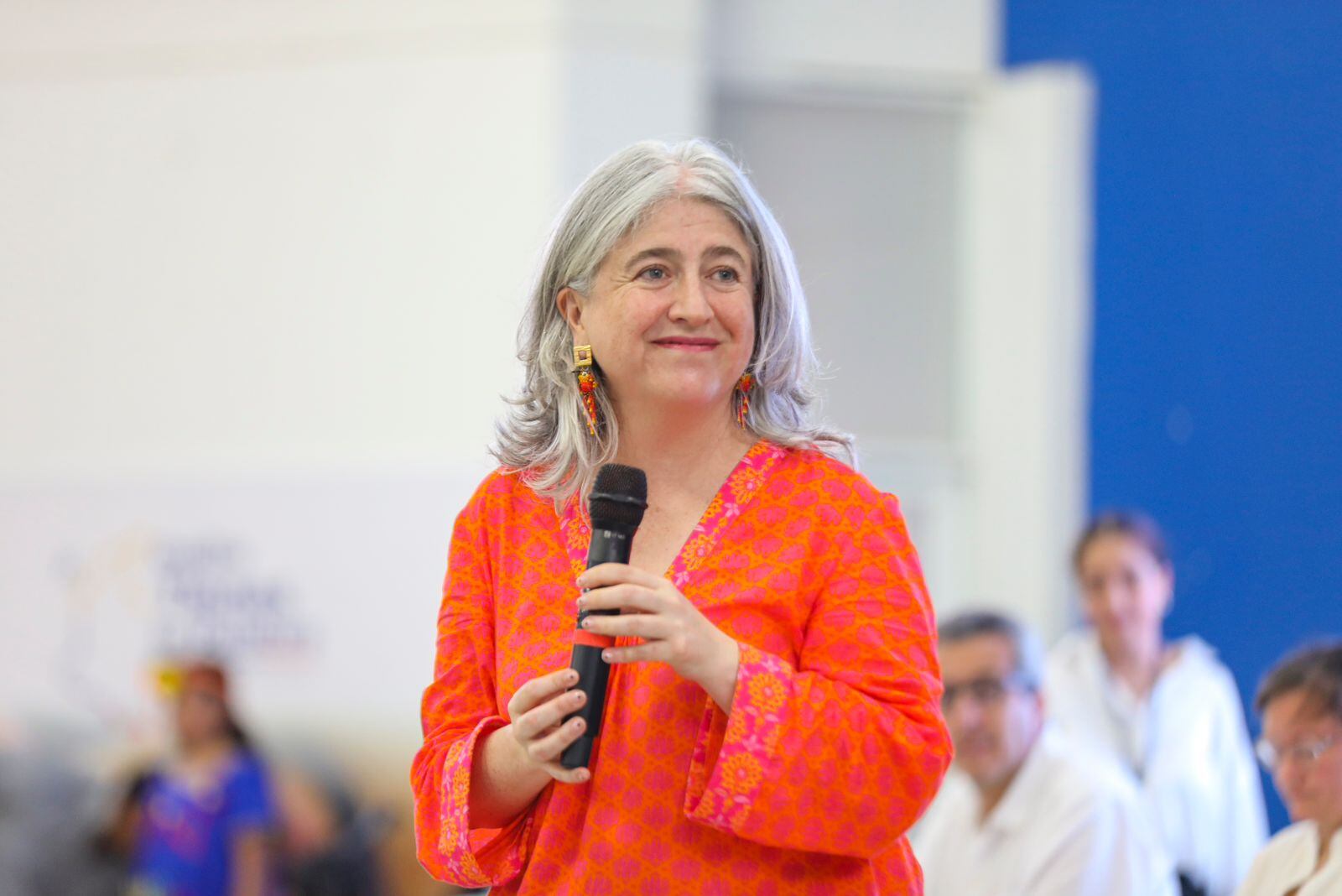 Catalina Velasco, ministra de Vivienda. Foto: Twitter @CATALINAVELASCO