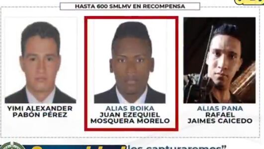 Capturan a alias Boika, cabecilla del Clan del Golfo. Foto: Policía.