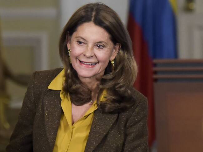 La vicepresidenta y canciller Marta Lucía Ramírez 