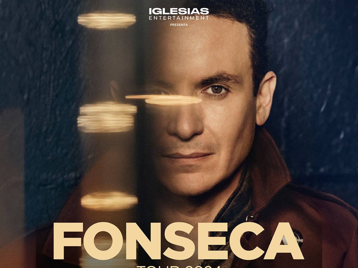 Fonseca anuncia conierto en WIZINK CENTER de Madrid