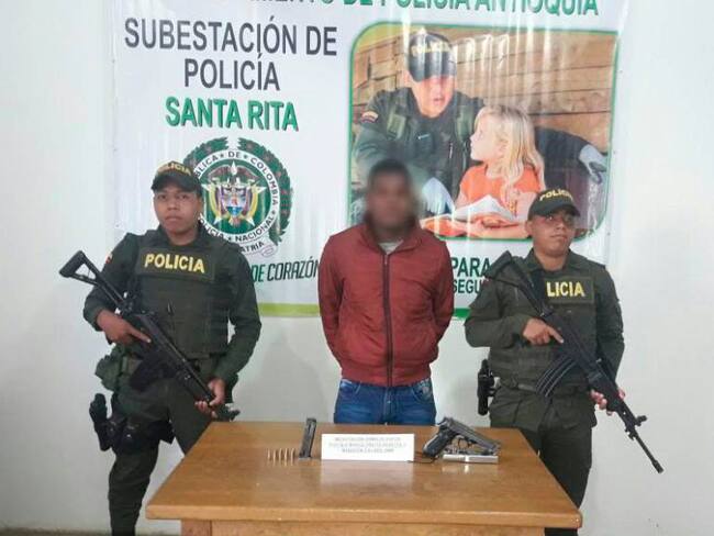 Capturan a presunto homicida de dos indultados de las Farc en Ituango, Antioquia
