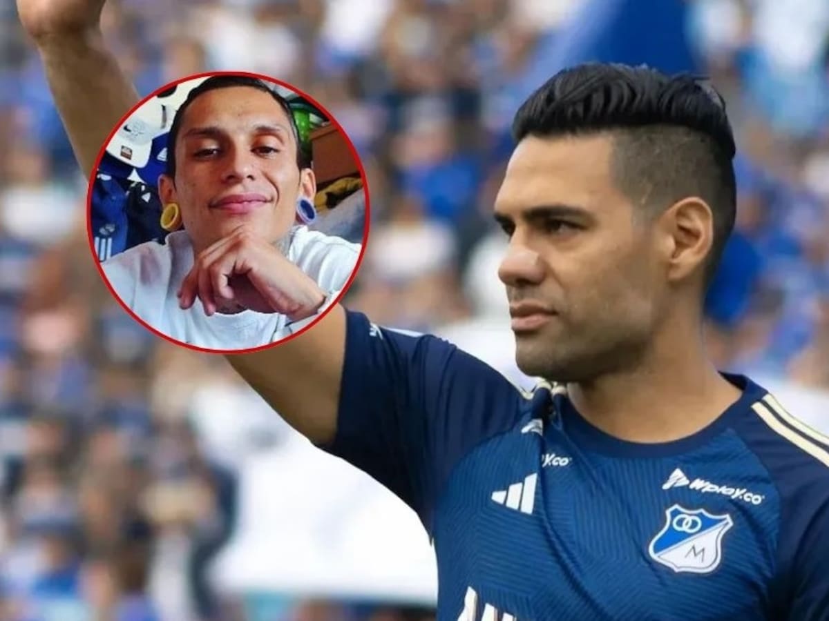Emotivo mensaje: Falcao se despidió del hincha de Millonarios que recibió la eutanasia