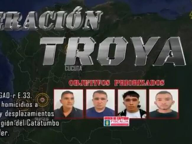 Capturan a homicida de líder social en el Catatumbo. / Foto: Tomada de @DirectorPolicia en X.